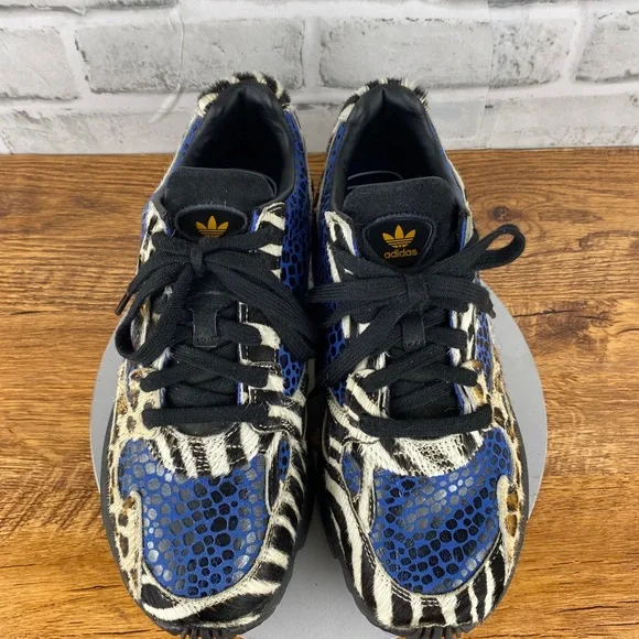 Adidas Out Loud Animal Print Multicolor Aize 9.5 - Picture 4 of 14